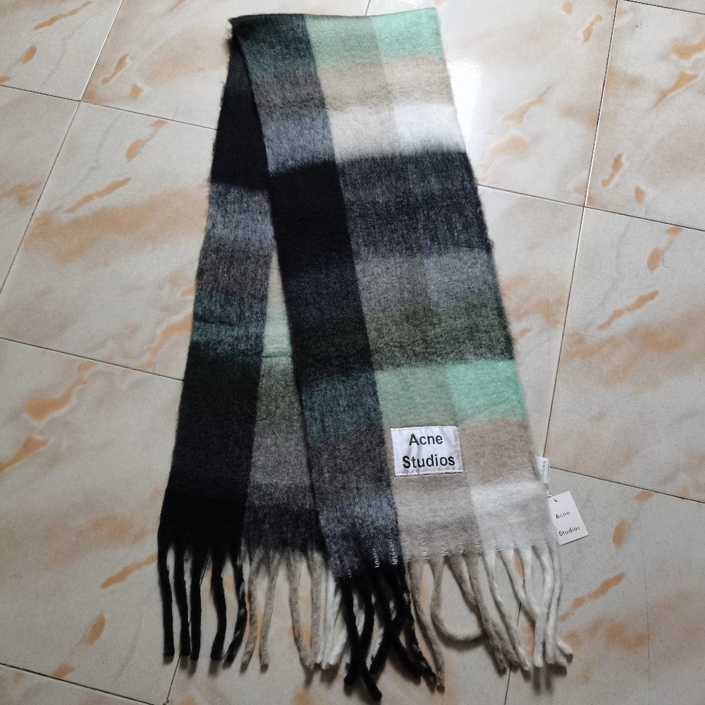Acne Studios Colorful Wool Scarf